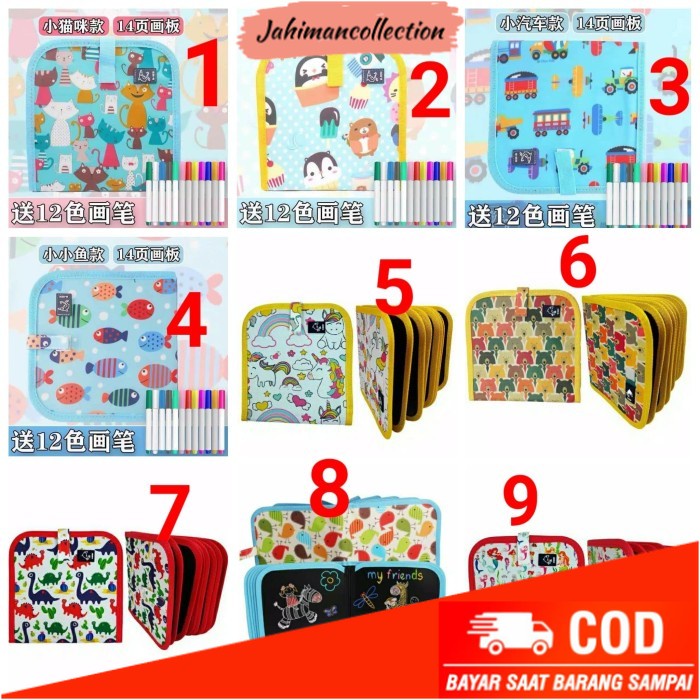 

✨ BISA COD ✨ Trystan. buku gambar bisa dihapus