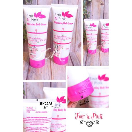 Perawatan Tubuh Fair N Pink Whitening Body Serum Perawatan Tubuh