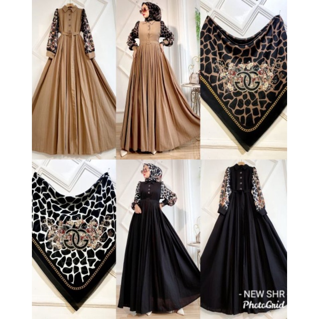 Gamis Syari Batu SHR