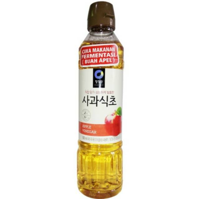 

Daesang Essential Apple Vinegar, Cuka Apel 500 ml