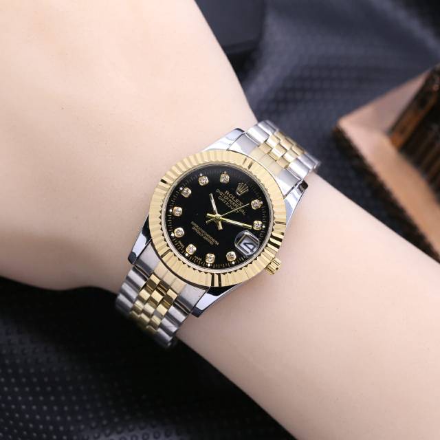 JAM TANGAN WANITA / CEWEK ROLEX OYSTER PREMIUM