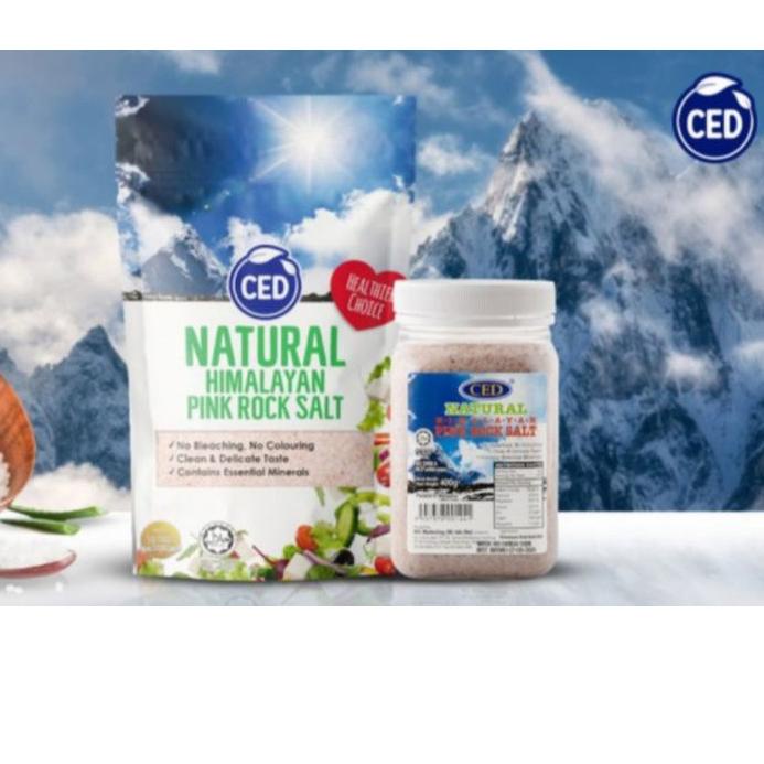 

Kekinian CED Himalayan Rock Salt 500gr Garam himalaya natural ダ
