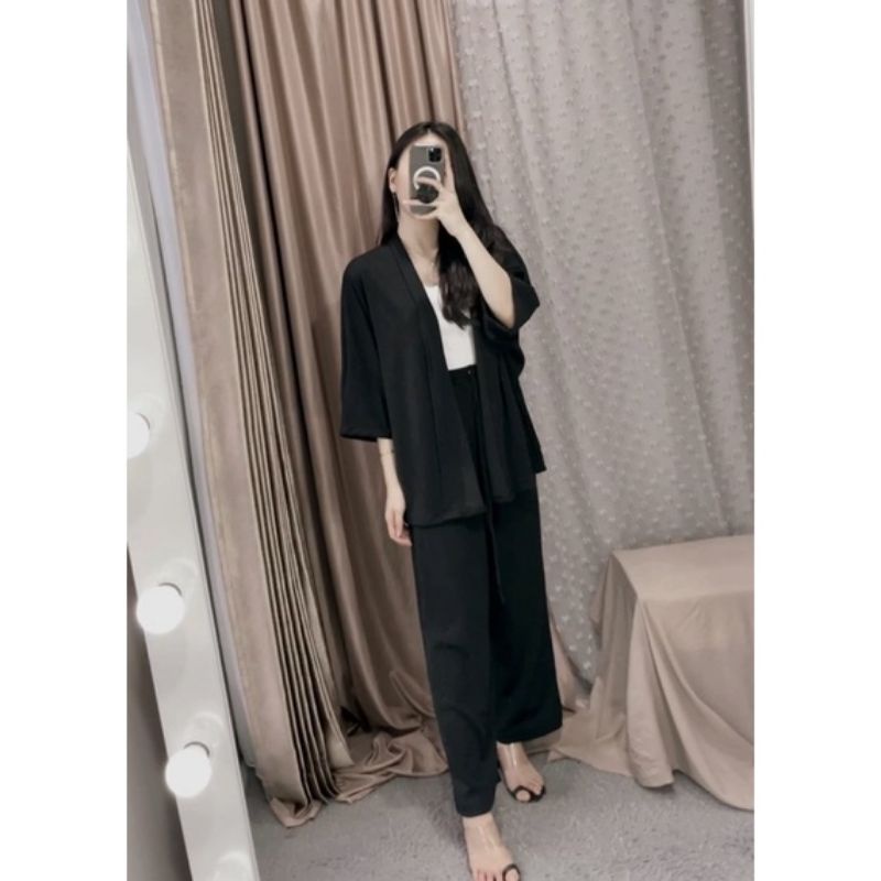 Vaeesan.id Franda Set Black