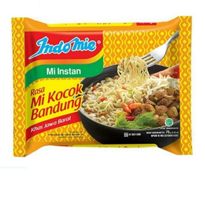 

Ss5g74gfd Indomie Rasa Mie Kocok Bandung 75 Gram Ff04151