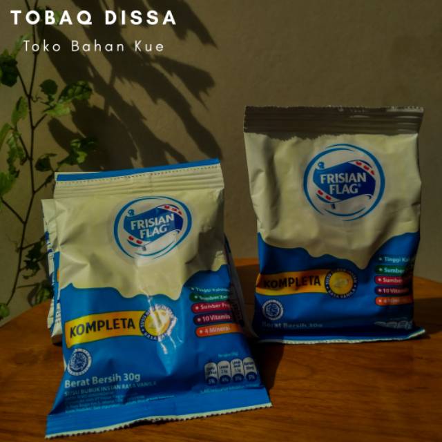 

Frisian flag kompleta susu bubuk instan coklat dan putih 40 gr