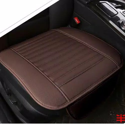 Alas Tempat Duduk Jok Mobil Single Untk Jok Mobil Depan pengemudi Bisa Kiri/Kanan Kulit Premium 1pcs