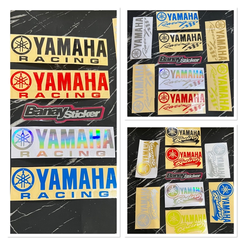 STICKER STIKER YAMAHA RACING CUTTING