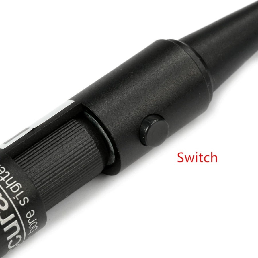 Tactical Red Dot Laser Boresight Collimator 0.22-0.50 Caliber - MI22 - Black