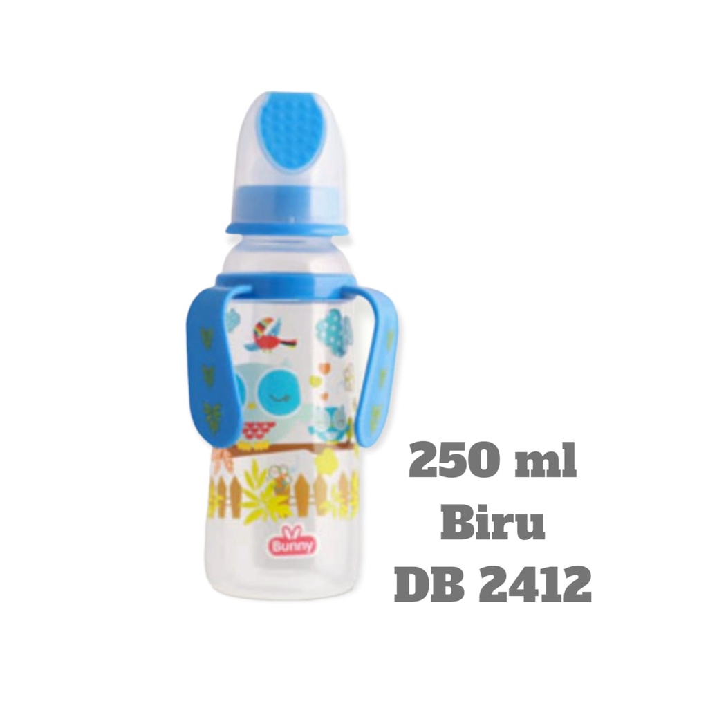 GloryBaby- LustyBunny Botol Susu Standard Neck Handle 125 ml - 250 ml