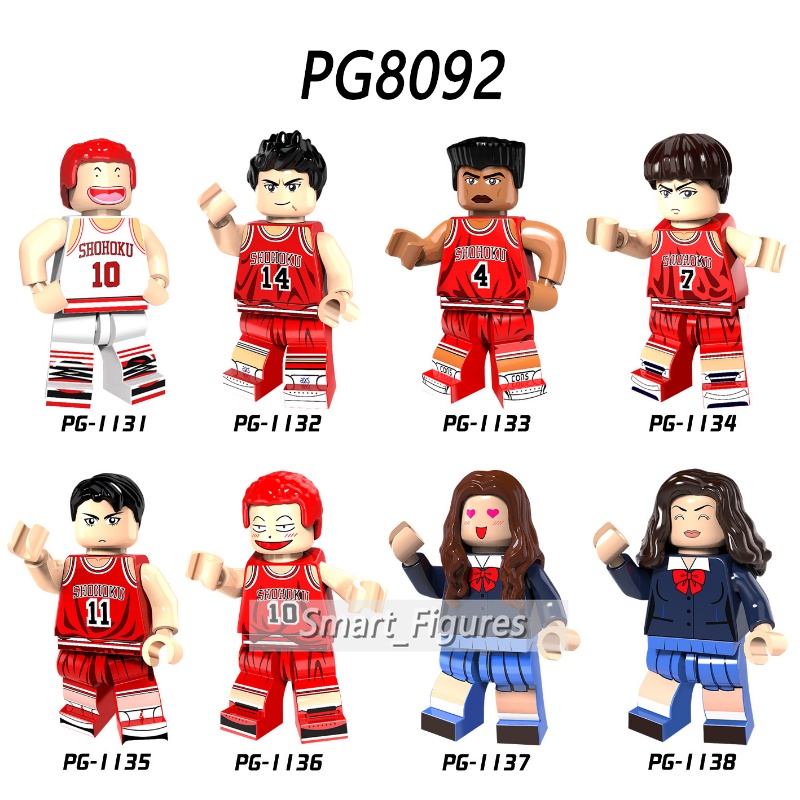 Slam Dunk Mainan Action Figure Mini Karakter Kartun Bola Basket Sakuragi Hanamichi PG8092