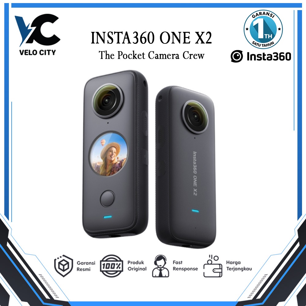 Insta360 ONE X2 / Insta 360 One X2 Action Camera Garansi Resmi