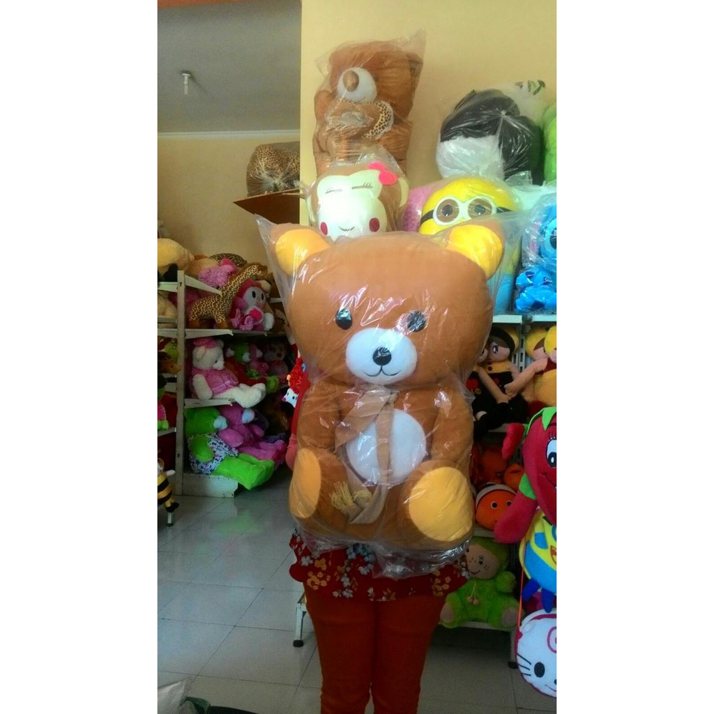 Toko Boneka Termurah. Boneka Rilakuma / Rilakkuma Syal Jumbo / Besar Termurah Se Shopee.