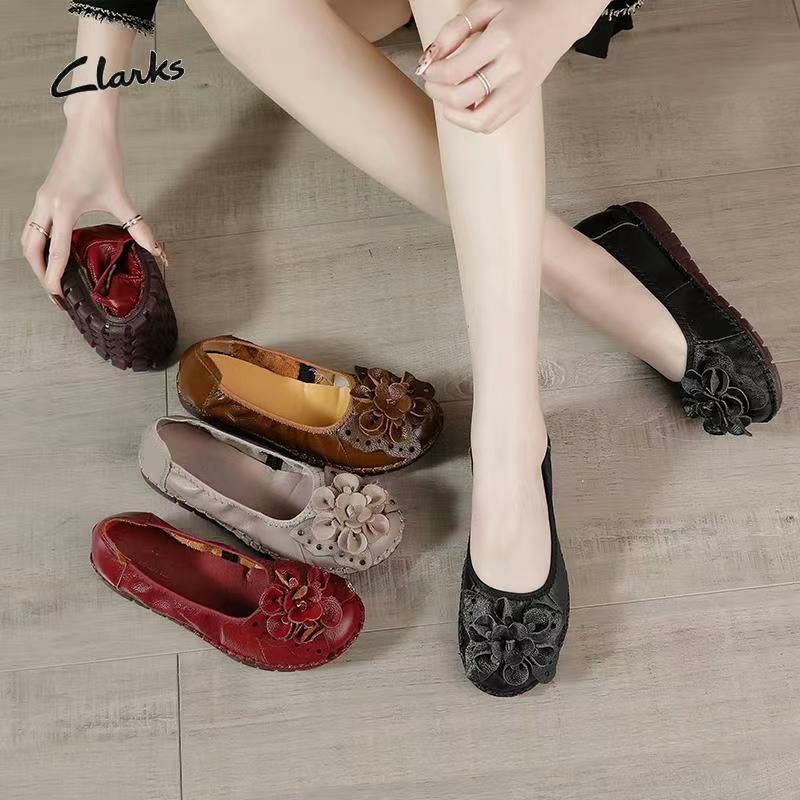 SEPATU CLARKS KD1178 / SEPATU KULIT / SEPATU KANTOR WANITA