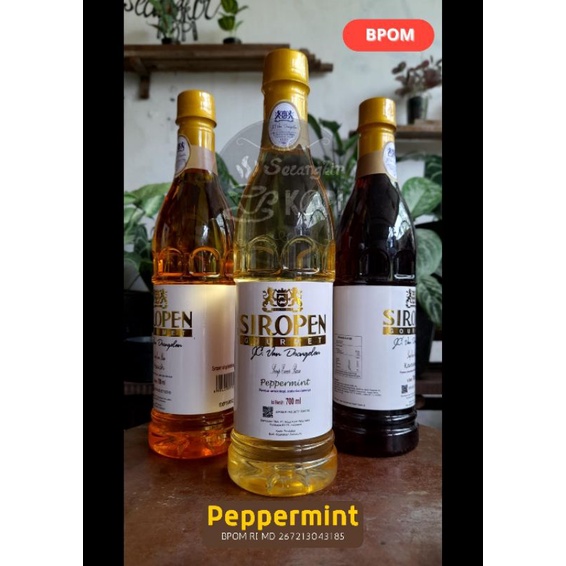 

Sirup Peppermint - Siropen Gourmet