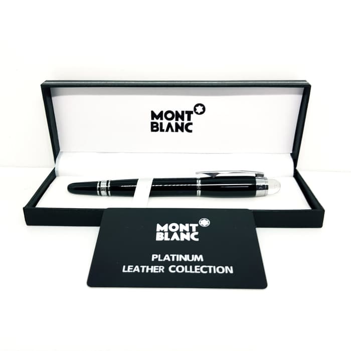 Pen/RollerBall MONTBLANC CRYSTAL 100% MIRROR ORIGINAL - rollerball promo