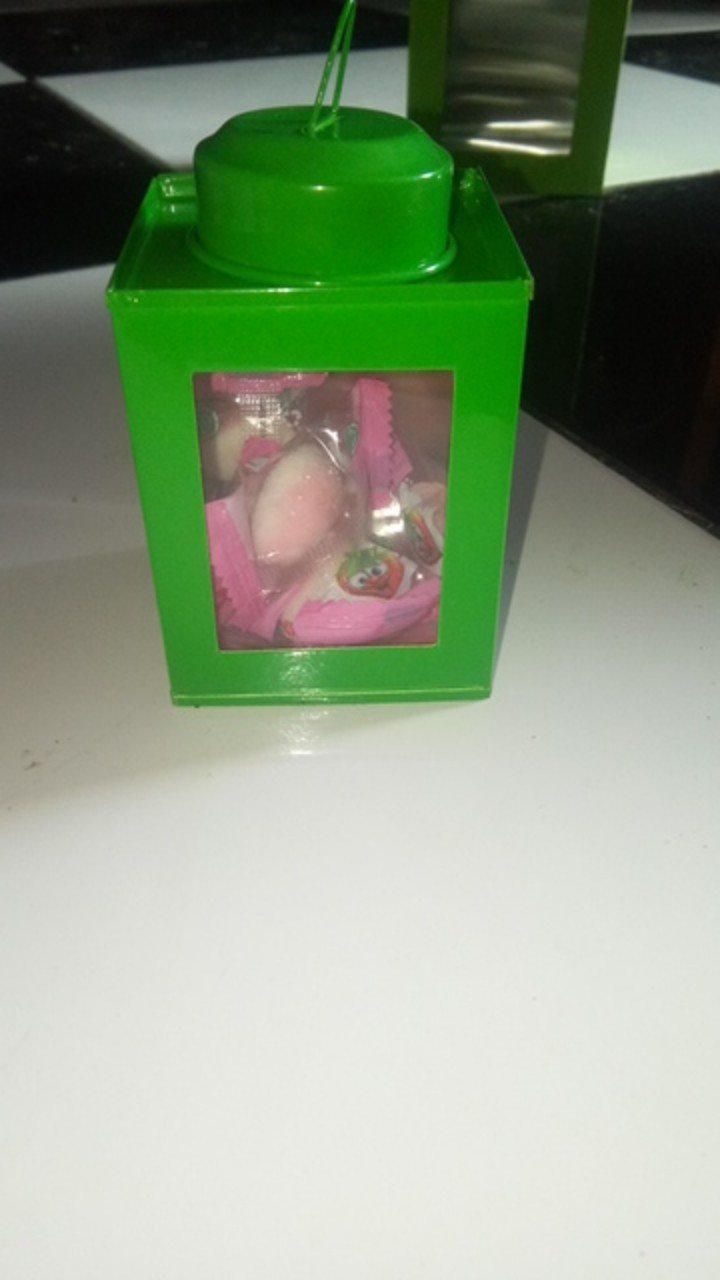 Kaleng Kerupuk Mini Ukuran 6 X 8 Cm