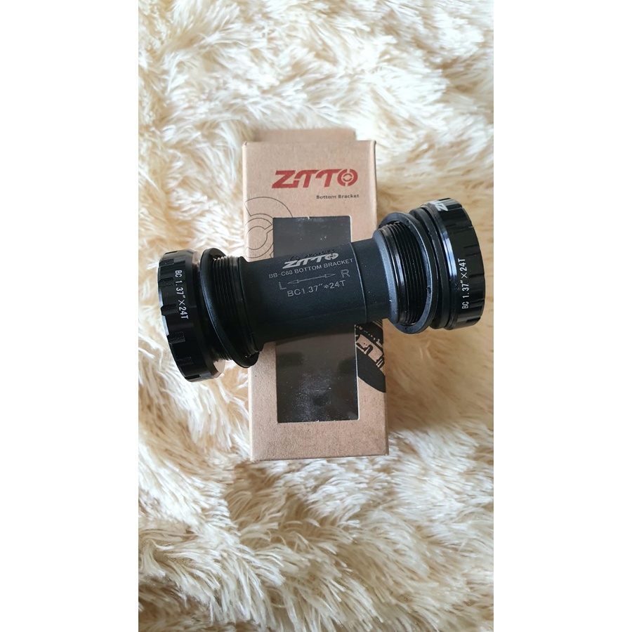 BB ZTTO BB91 non CERAMIC BEARING BOTTOM BRACKET 109 CRANK HOLLOWTECH II HT 2 LONCER not KERAMIK SEPEDA LIPAT BLACK RED MERAH HITAM