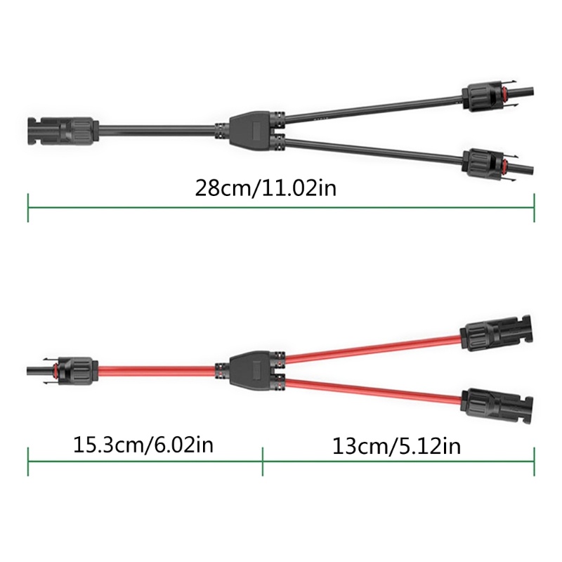 Zzz Kabel Konektor Y Cabang PPO Untuk Panel Surya Dan Sistem Photovoltaic