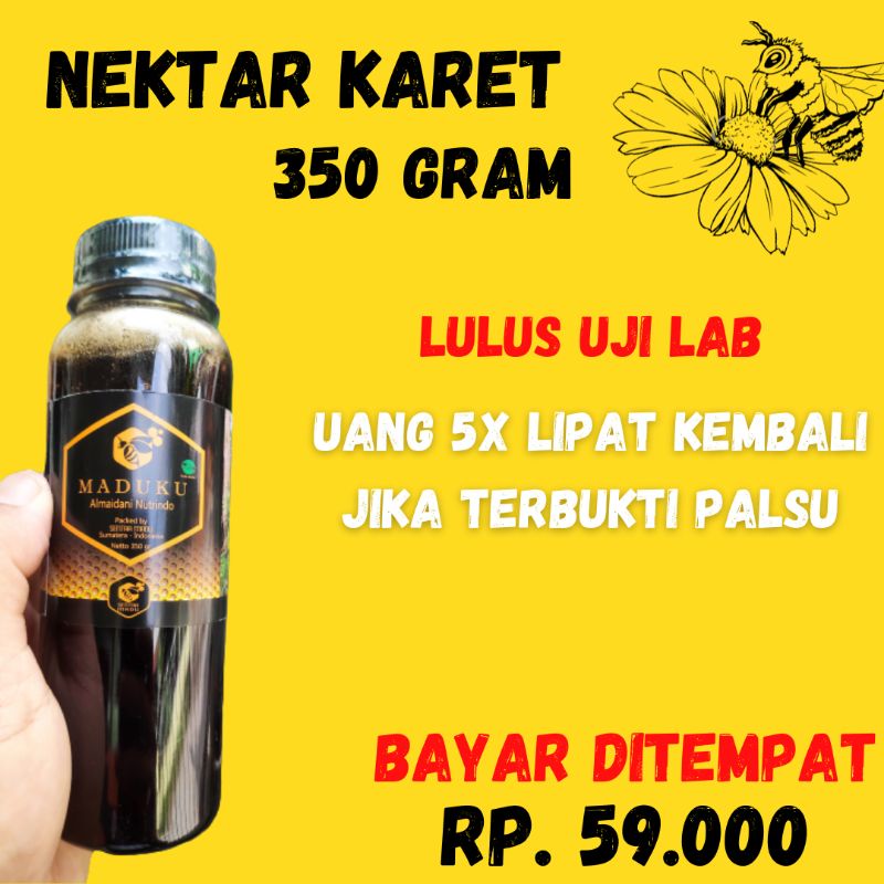 

MADU NEKTAR KARET - 350 GRAM