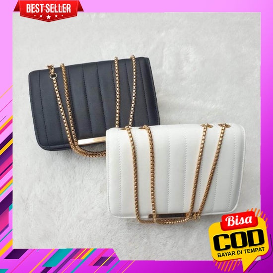 Tas Wanita Import Branded Premium Michael Kors Mk Chain Shoulder Bag Tas Kondangan Wanita Elegan Imp