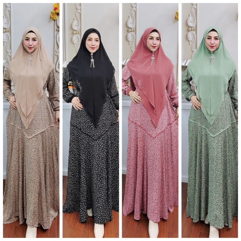 HOME DRESS SET BERGO BY ANI SYARI