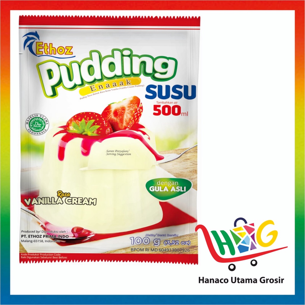 Ethoz Pudding Enaaak Susu 100gr