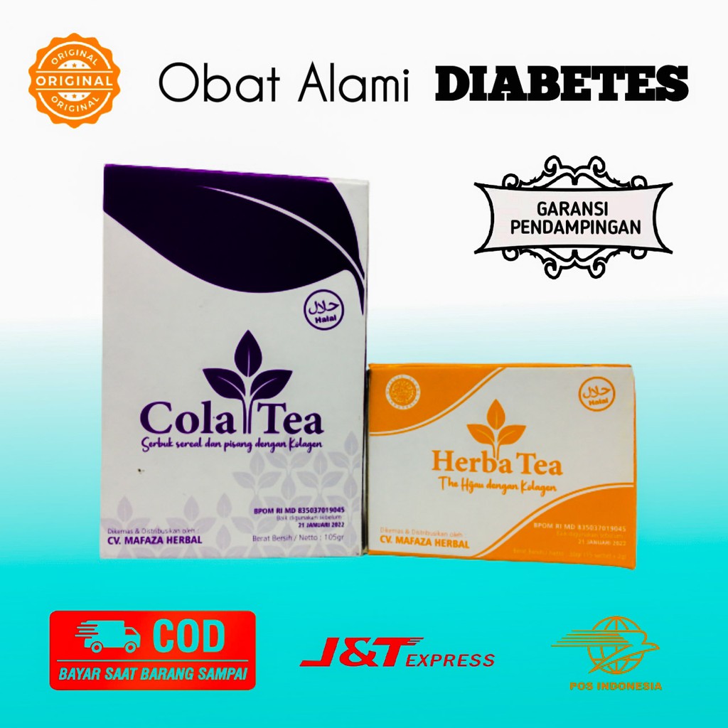 Obat Herbal Diabetes dan Asam Lambung Colatea Herbatea