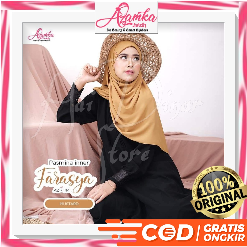 [Baru] Azamka Hijab Pashmina Azamka Farasya Ready