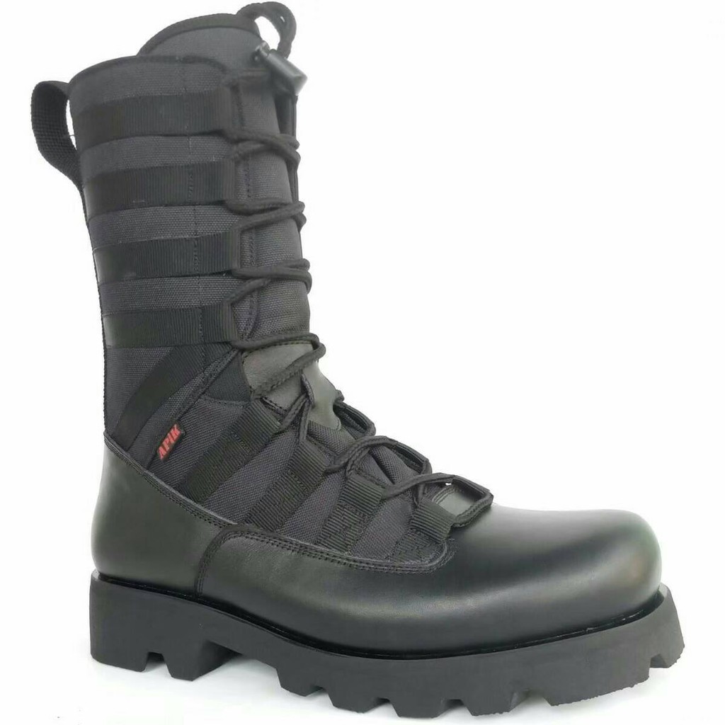 SEPATU PDL NINJA SOL RADIAL DAN KOMANDO MERK APIK KULIT ASLI BERKUALITAS  UNTUK DINAS LAPANGAN TNI POLRI SECURITY