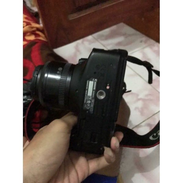 second kamera camera canon 600d second lensa fix canon