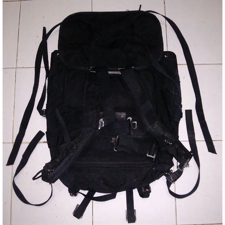 Tas polri ransel korea backpack tas polisi gendong punggung jatah brimob perang tempur hiking kemah