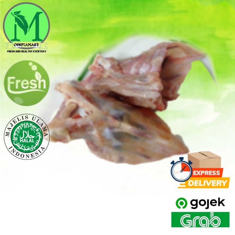 

Daging Ayam Tulang Balungan Ayam Potong Broiler Segar [1KG] Bukan Frozen Ayam Broiler Potong Jogja