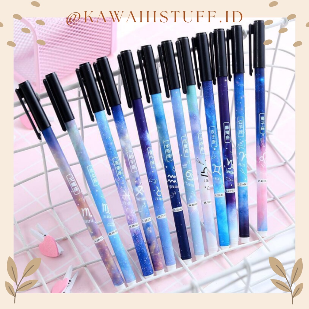 

[KAWAIIISTUFF.ID] Pulpen Bisa Dihapus Zodiak