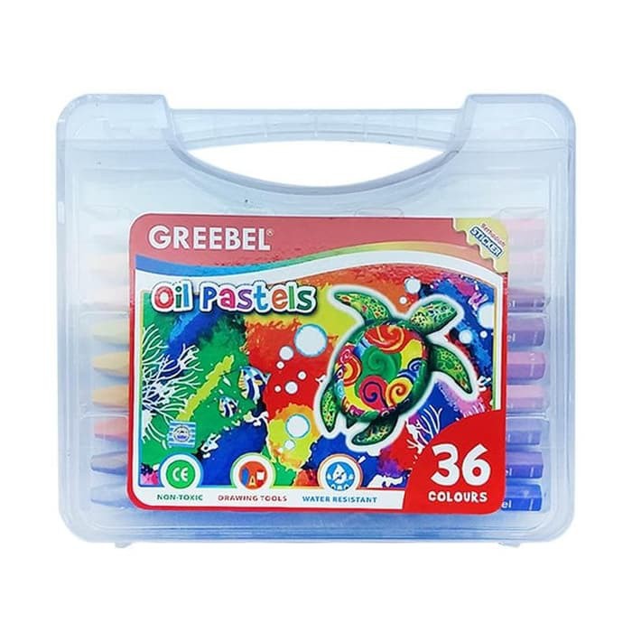 

NazlaStore Crayon GREEBEL isi 36 Warna Krayon utk mewarnai lomba alat murah faber