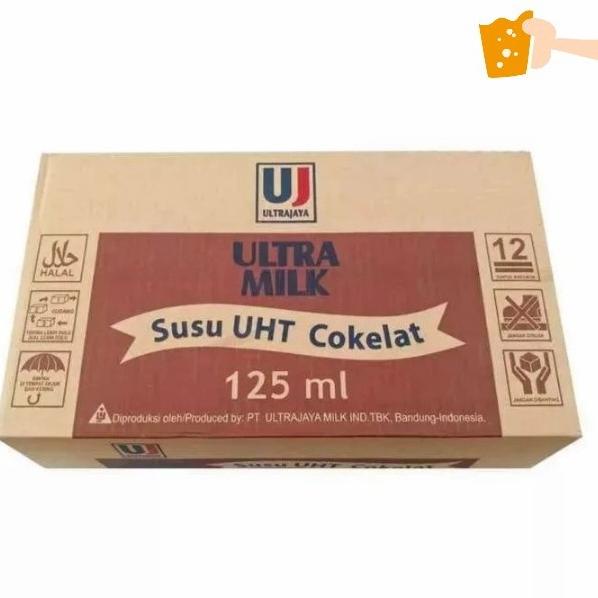 

BAYAR DITEMPAT UltraMilk UHT UltraJaya susu coklat 125 ml isi 40