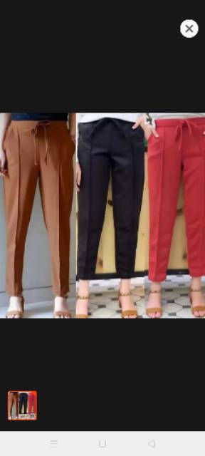 Celana Scuba Doty Basic Pants (Tali + Cubit)