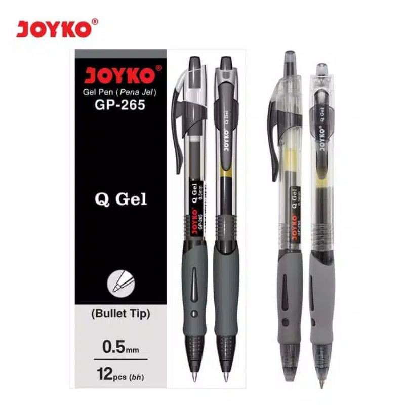 

Pulpen Gel Joyko Q Gel GP-265 - 0.5 mm/bolpen