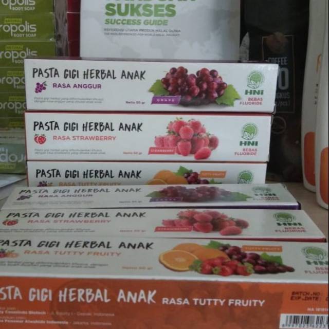 PASTA GIGI HERBAL ANAK HNI HPAI / ODOL ANAK HPAI