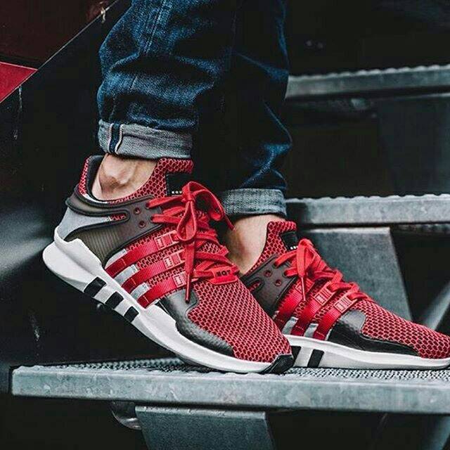 adidas eqt support adv red white blue