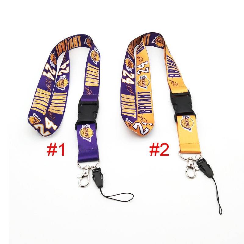 Nba Tali Lanyard Gantungan Kunci Desain Kobe Bintang Anti Jatuh Untuk Ponsel