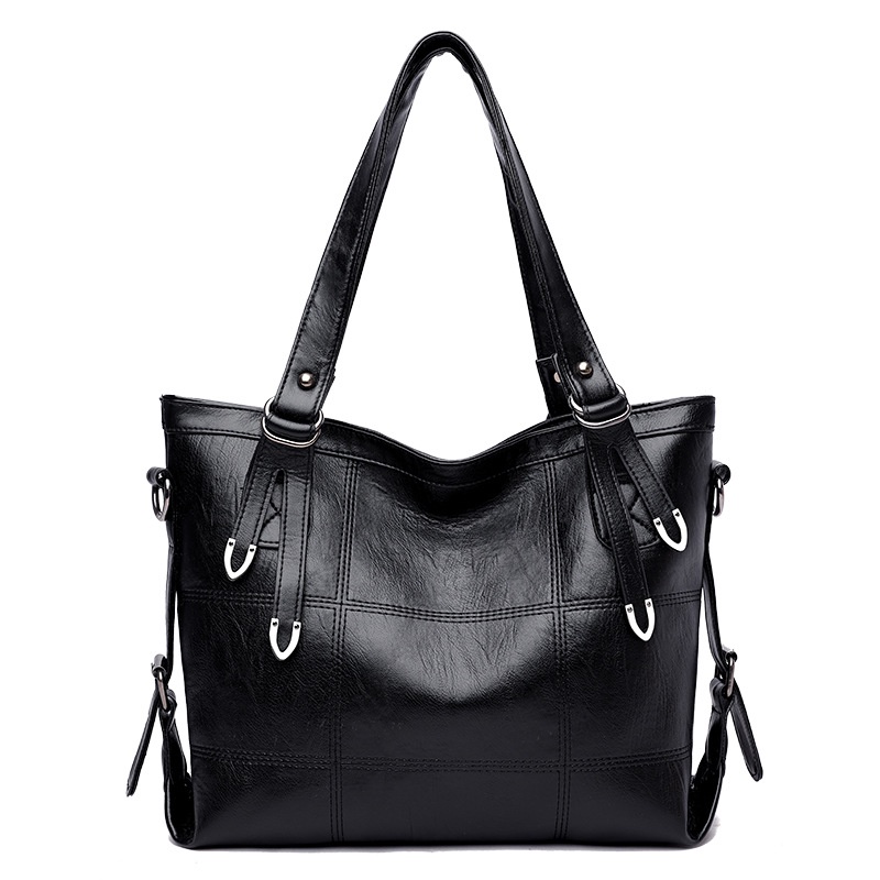 TAS SELEMPANG WANITA IMPORT BRANDED KULIT HITAM SARNIA TA507B5 PREMIUM SHOULDER TOTEBAG KULIAH KERJA SLINGBAG BESAR FASHION KOREA BATAM MURAH CEWEK
