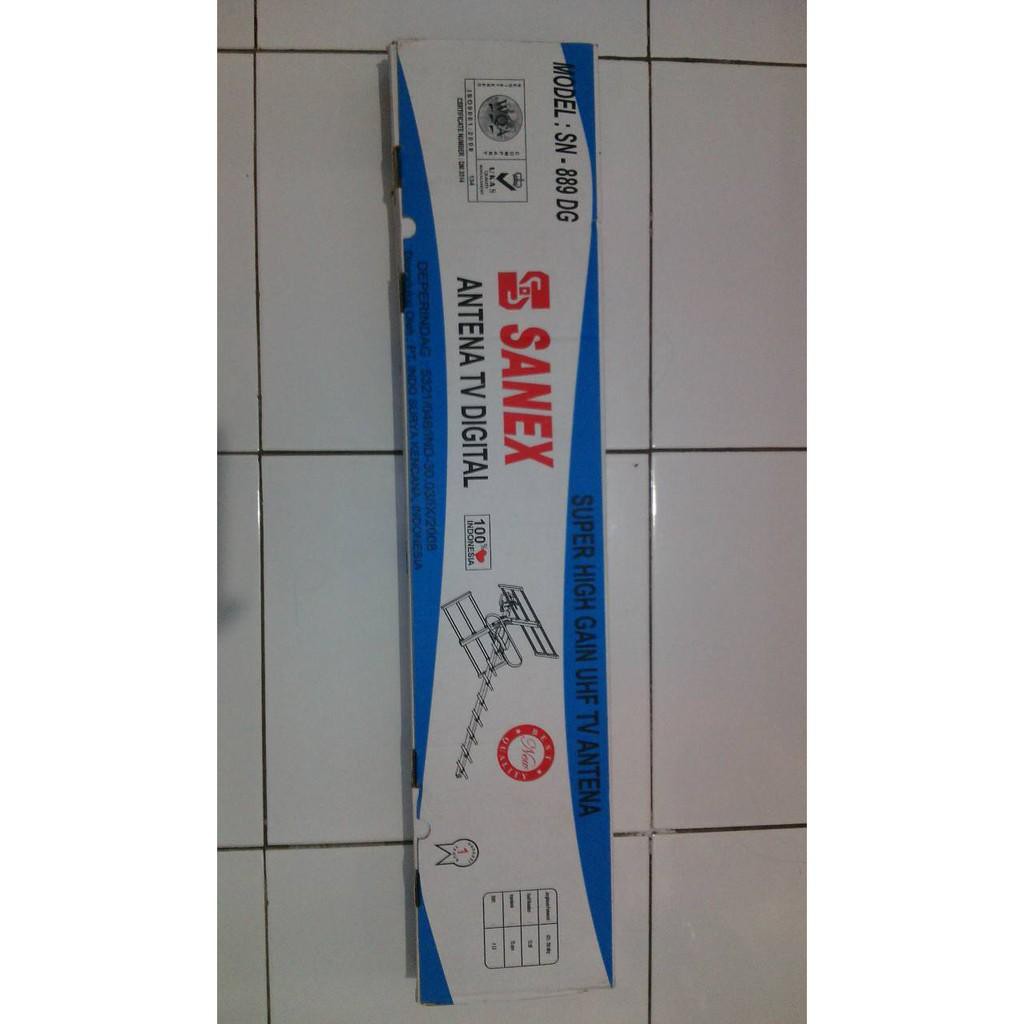 Antena TV Digital Luar / Outdoor Sanex 889 FREE KABEL 10 METER SN-889