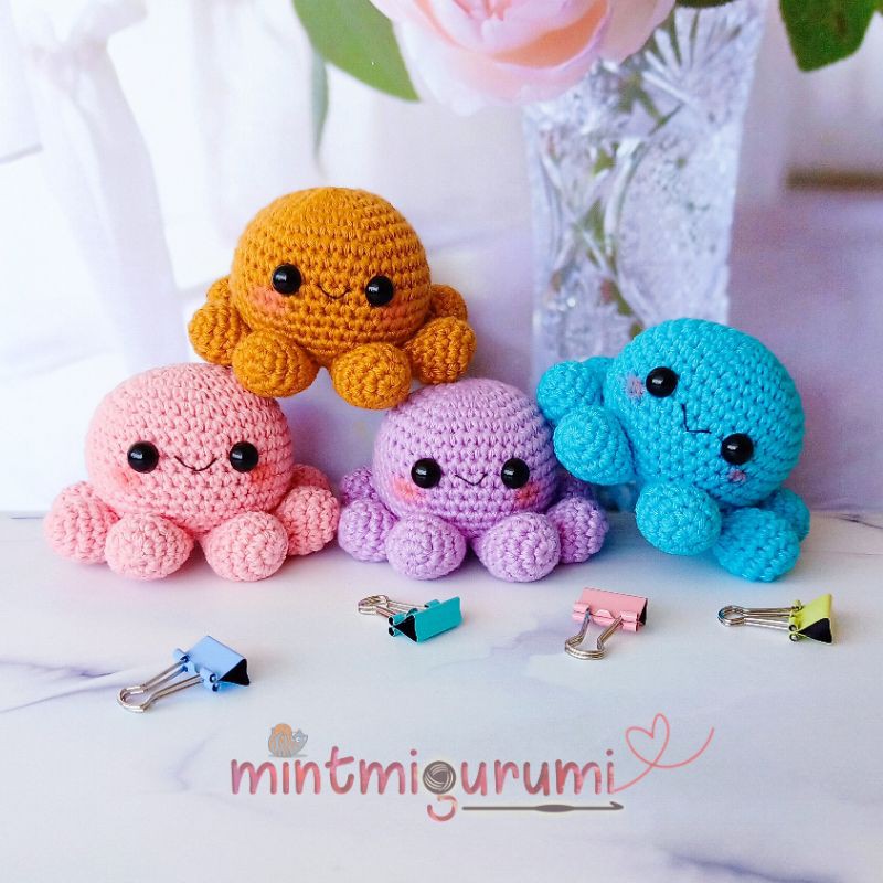 Octopus / Gurita - Amigurumi / Boneka Rajut