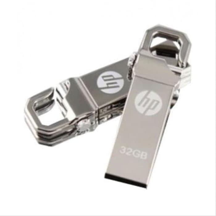 Flashdisk Merek Hp Original 100 Persen Isi Full Plus Packing 32GB