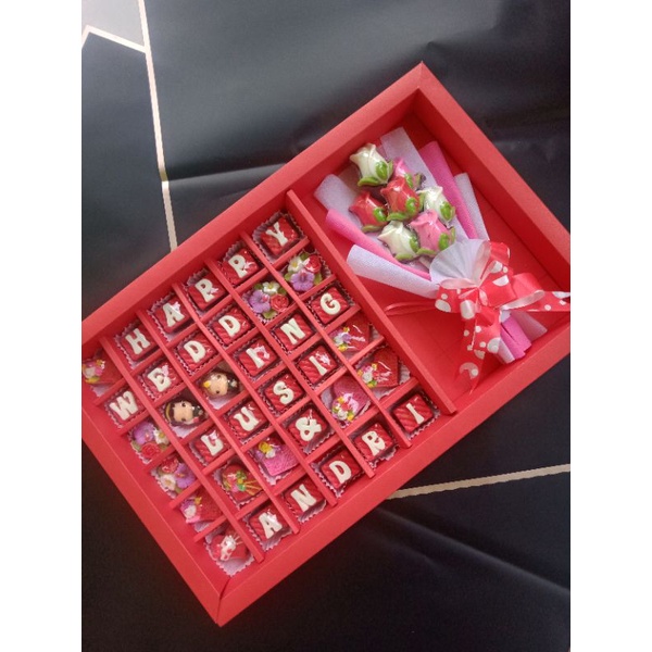

coklat box ucapan