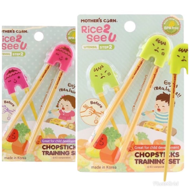 Mother’s corn chopstick training / sumpit anak motherscorn