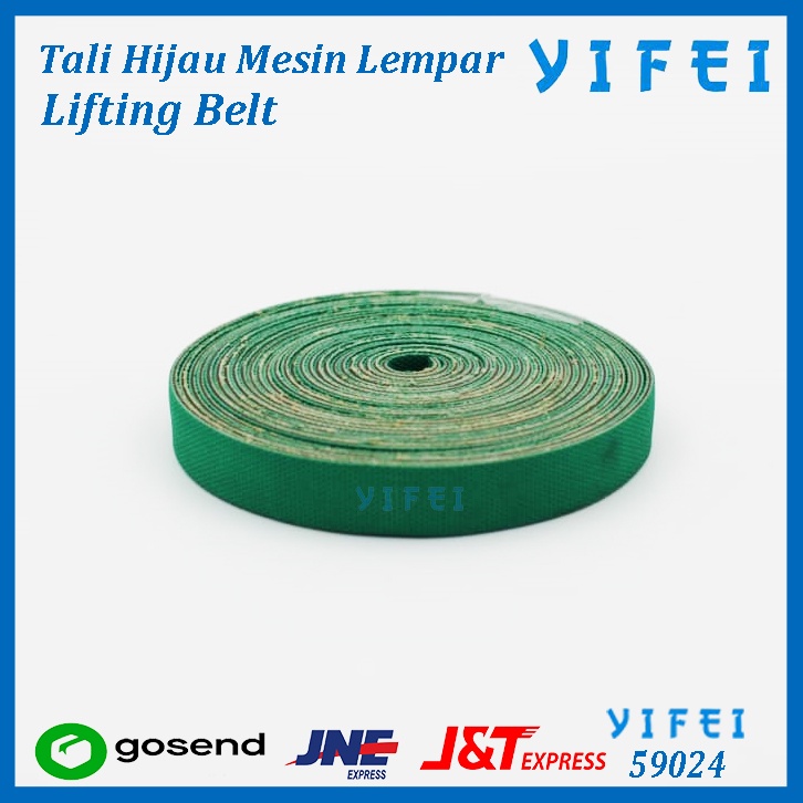 TALI HIJAU MESIN LEMPAR/LIFTING BELT YIFEI-59024