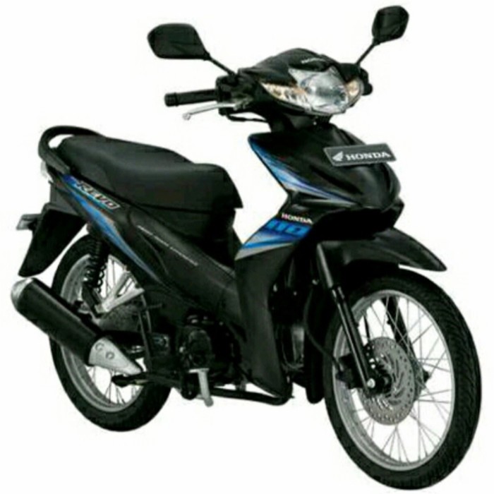 Spakbor Depan Honda Revo Absolute Warna Biru Tahun 2010