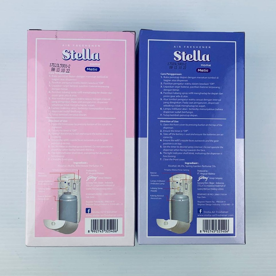 STELLA AIR FRESHENER HOME MATIC