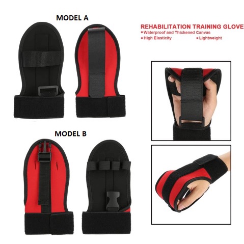 Sarung tangan rehabilitasi Stroke hemiplegia